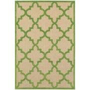 10' X 13' Green Geometric Stain Resistant Outdoor Area Rug - Home Décor & Things Are Us