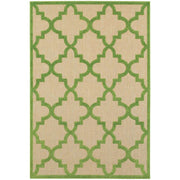 10' X 13' Green Geometric Stain Resistant Outdoor Area Rug - Home Décor & Things Are Us