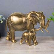 12 in. Don Elephant & Baby Statuette, Table Accent Decor - Home Décor & Things Are Us