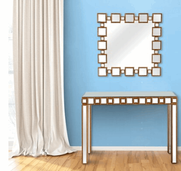 Orion Wall Mirror & Console - Home Decor & Things Are Us
