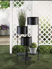 3 - Tier Barrel Bucket Plant Stand - Home Décor & Things Are Us