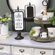 The Love Of A Family Metal Tabletop - Home Decor & Things Are Us