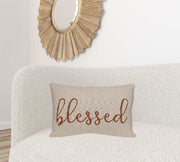 Blessed Carmel Throw Pillow - Home Decor & Things Are Us