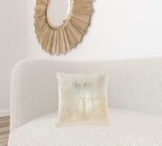 Cream Sequined Ombre Throw Pillow - Home Decor & Things Are Us