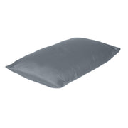 Dark Gray Dreamy Set Of 2 Silky Satin King Pillowcases = Home Decor & Things Are Us