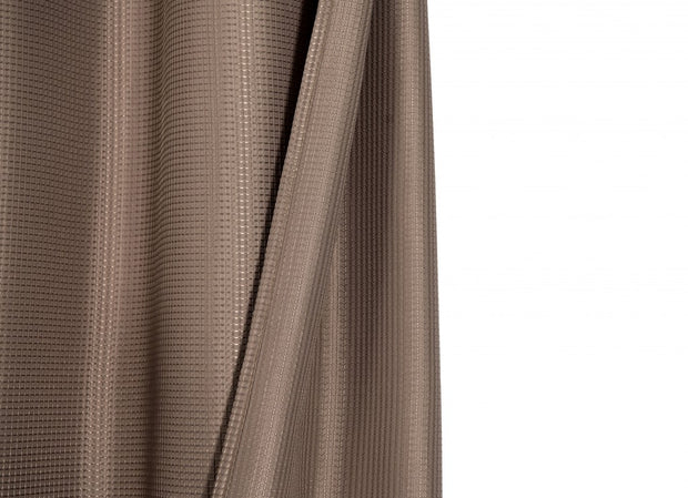 Luxurious Mocha Waffle Weave Shower Curtain - Home Decor & Things Are Us