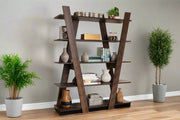 5 - Tier Wood Geometric Living Room Display Shelf - Home Décor & Things Are Us