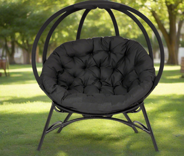 50 in. Overland Cozy Ball Chair - Black - Home Décor & Things Are Us