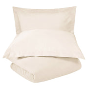 Ivory King 100% Cotton 300 Thread Count Washable Duvet Cover Set - Home Decor & Things Are Us