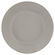 Gray And Ivory Sixteen Piece Round Geometric Dinnerware Set - Home Decor & Things Are Us