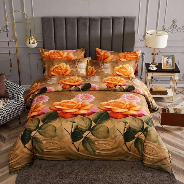 6 Piece Duvet Cover Set, Luxury Bedding (King & Queen Size) - Home Décor & Things Are Us