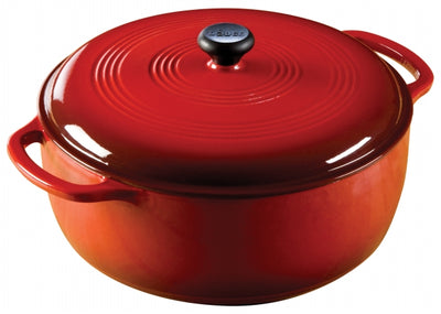 7.5 Quart Island Spice Red Dutch Oven - Home Decor & Things Are Us