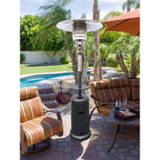 87 in. Tall Hammered Silver Patio Heater - Home Décor & Things Are Us