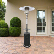 87 in. Tall Hammered Silver Patio Heater - Home Décor & Things Are Us