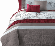 8 Piece Comforter Set With Floral Print - Home Decor & Things Are Us