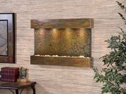 Reflection Creek Rustic Copper Multicolor Natural Slate Wall Fountain - Home Décor & Things Are Us