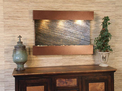 Reflection Creek Woodland Brown Green Featherstone Wall Fountain - Home Décor & Things Are Us