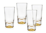 Sierra Gold Glasses - Set of 4