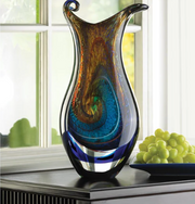 Galaxy Art Glass Vase - Home Decor & Things Are Us