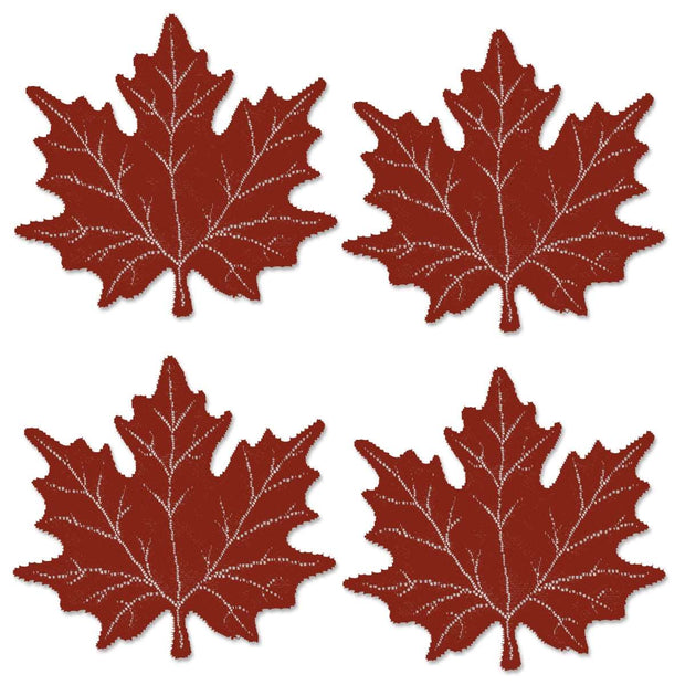 Leaf Maple Placemat - Dark Paprika - Set of 4