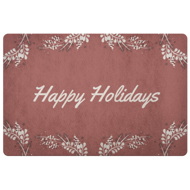 Happy Holidays Door Mat2 - Home Décor & Things Are Us