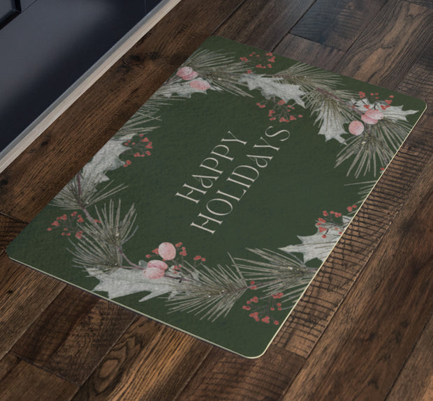 Happy Holidays Door Mat - Home Décor & Things Are Us
