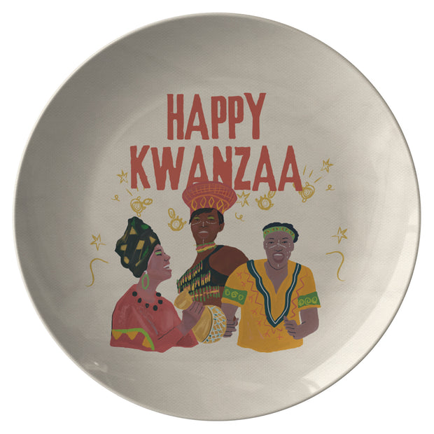 Happy Kwanzaa Dinner Plates - Home Décor & Things Are Us