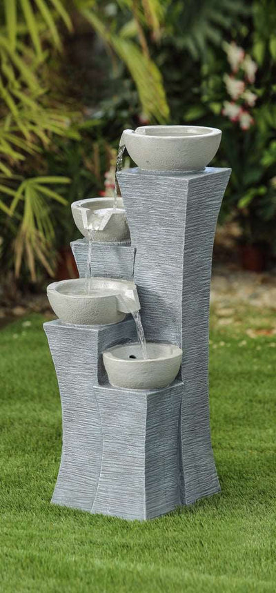 Four-Tiered Modern-Style Water Fountain - Home Décor & Things Are Us