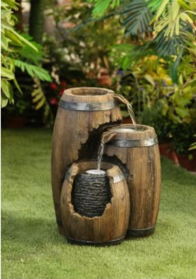 Broken Barrels Fountain - Home Décor & Things Are Us