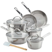 Ayesha Curry Stainless Steel Cookware Set, 11 Piece - Home Décor & Things Are Us
