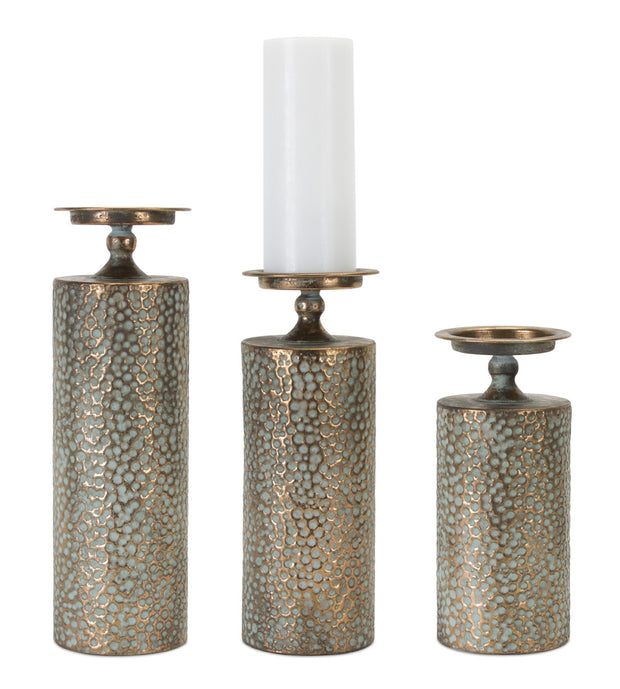 Melrose International Metal Candle Holder - Set of 3 - Home Decor & Things Are Us