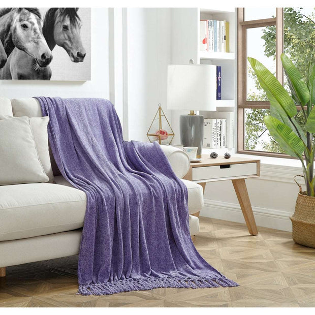 derick-throw-blanket-with-chenille-purple