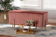baxton-studio-blush-pink-bench-helaine-contemporary-glam-luxe-blush-pink-fabric-upholstered-gold-metal-bench-ottoman