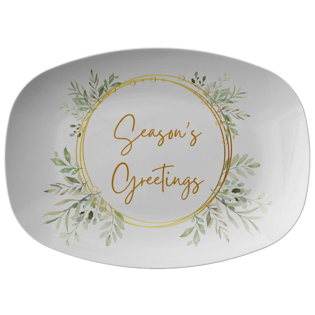 Seasons Greetings Serving Platter1