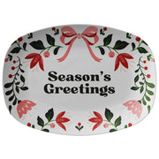 Seasons Greetings Serving Platter