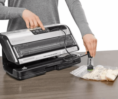 126W Vacuum Food Sealer - Black - Home Décor & Things Are Us