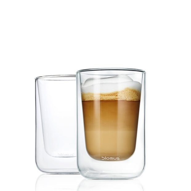 Insulated Cappuccino Tea Glasses Set of 2