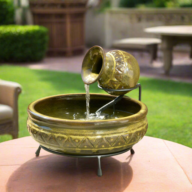 Cairo Solar Jug Fountain - Home Décor & Things Are Us