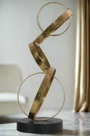 Cascading Circles Abstract Sculpture - Home Décor & Things Are Us