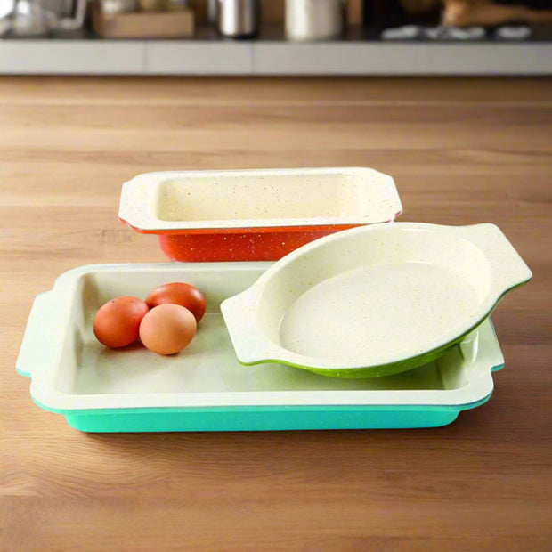 Ceramic Bakeware Set 3 Piece - Home Décor & Things Are Us