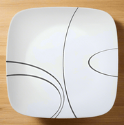 Corelle Simple Lines 12 Piece Square Dinnerware Set - Home Décor & Things Are Us