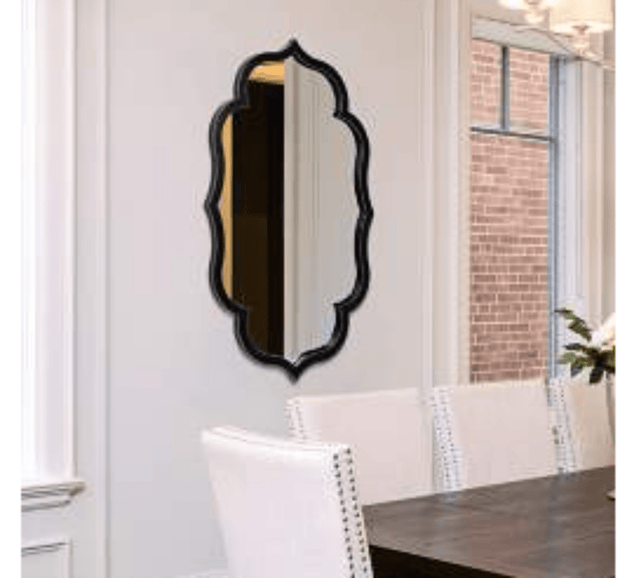 Curved Scalloped Wall Mirror - Home Décor & Things Are Us