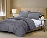 Dark Gray California King Polyester Thread Count Down Alternative Comforter - Home Décor & Things Are Us