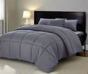 Dark Gray California King Polyester Thread Count Down Alternative Comforter - Home Décor & Things Are Us