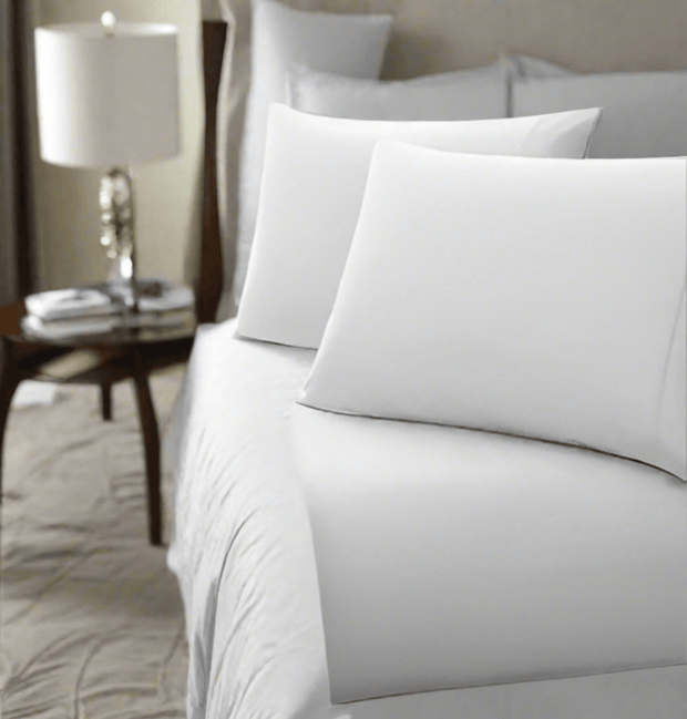 Egyptian Cotton 1500 Thread Count Solid Sheet Set King - White - Home Décor & Things Are Us