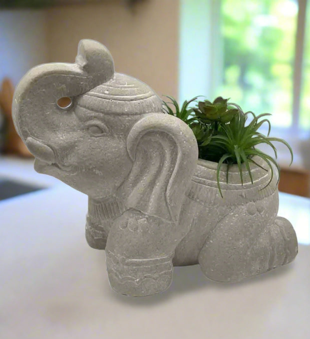 Elephant Indoor or Outdoor Planter - Home Décor & Things Are Us