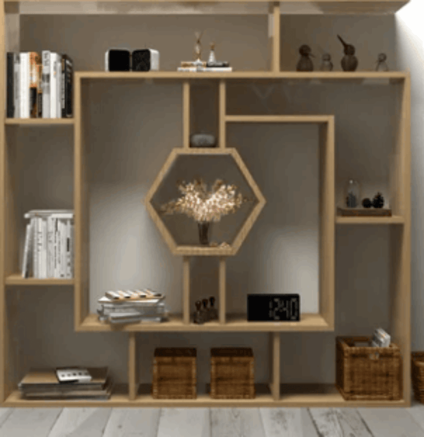 Geometric Bookcase - Home Décor & Things Are Us