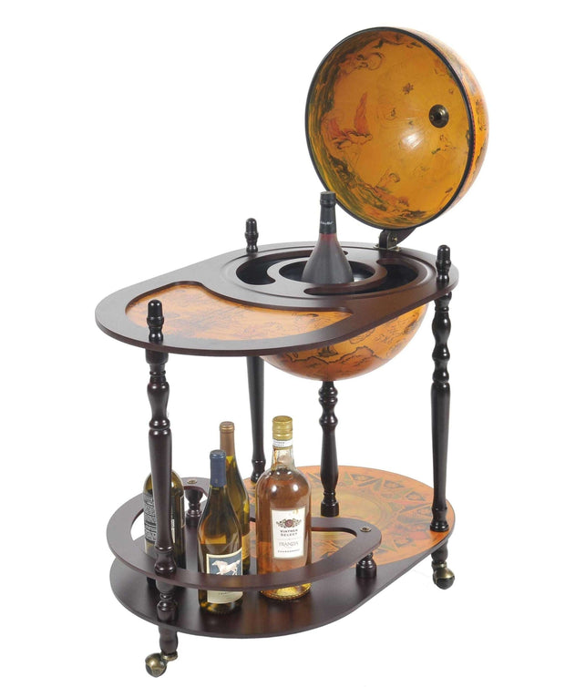 Globe Bar Serving Trolley Cart - Home Décor & Things Are Us