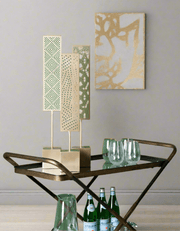 Gold Abstract Metal Cutout Tabletop Decor - Home Décor & Things Are Us