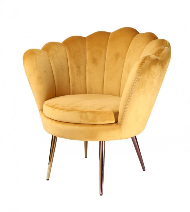 Golden Seashell Accent Chair - Home Décor & Things Are Us